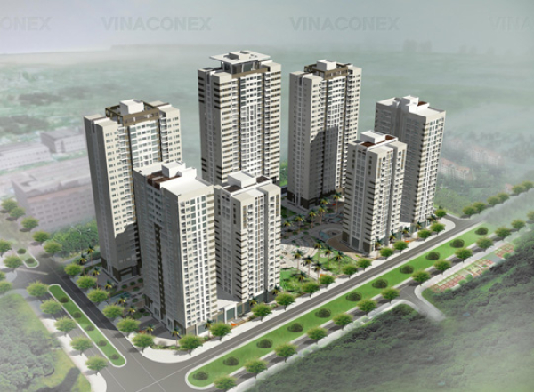 Cụm nhà ở hỗn hợp tại Lô B3