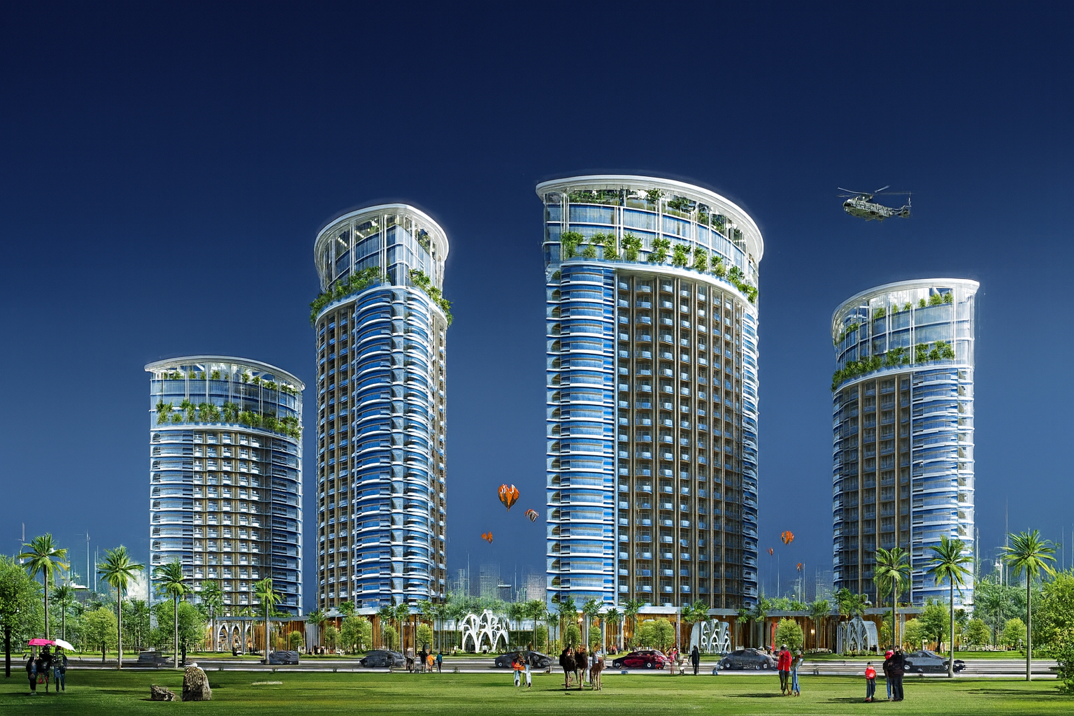 Khu căn hộ cao cấp Blue Sapphire Towers - Vũng Tàu