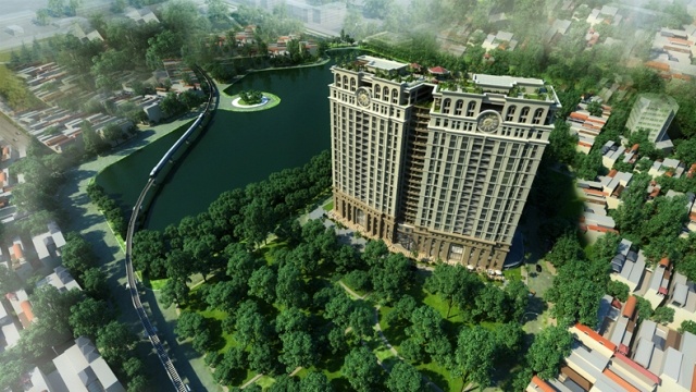 Khu căn hộ cao cấp D’. Le Pont D’or