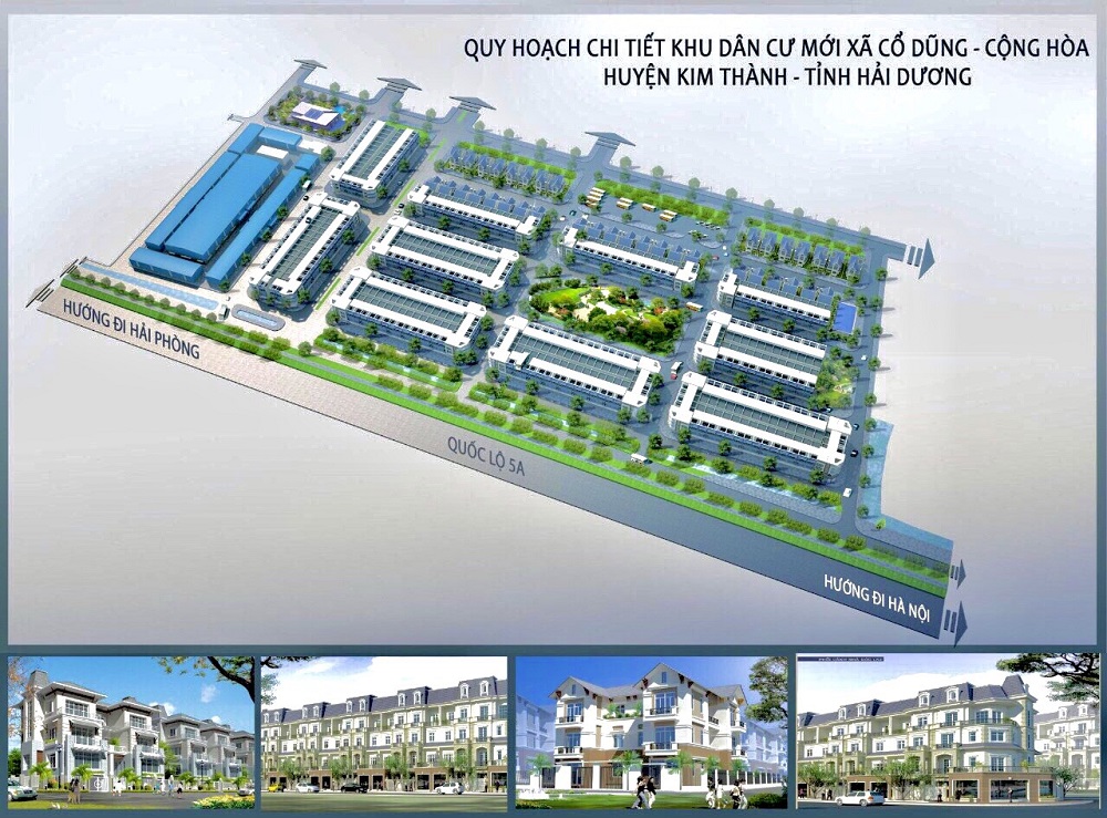 Khu dân cư mới Cổ Dũng