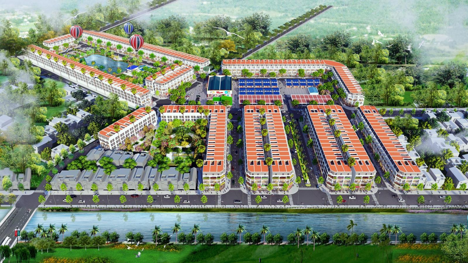 Khu dân cư thương mại và chợ Phú