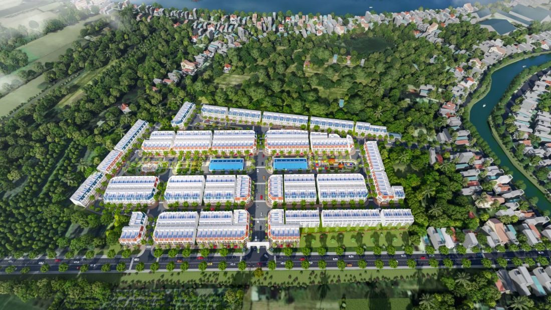 Khu dân cư và chợ An Long