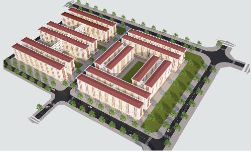 Khu nhà ở công nhân Khu công nghiệp Nhơn Trạch