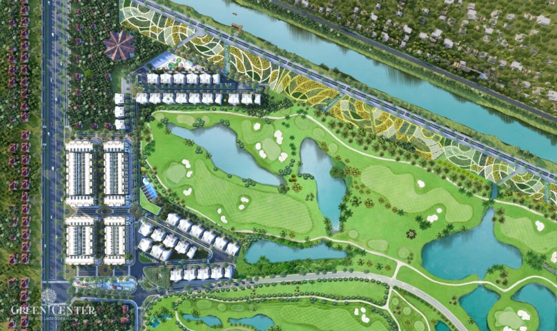 Làng sinh thái golf Tây Sài Gòn - Green Center