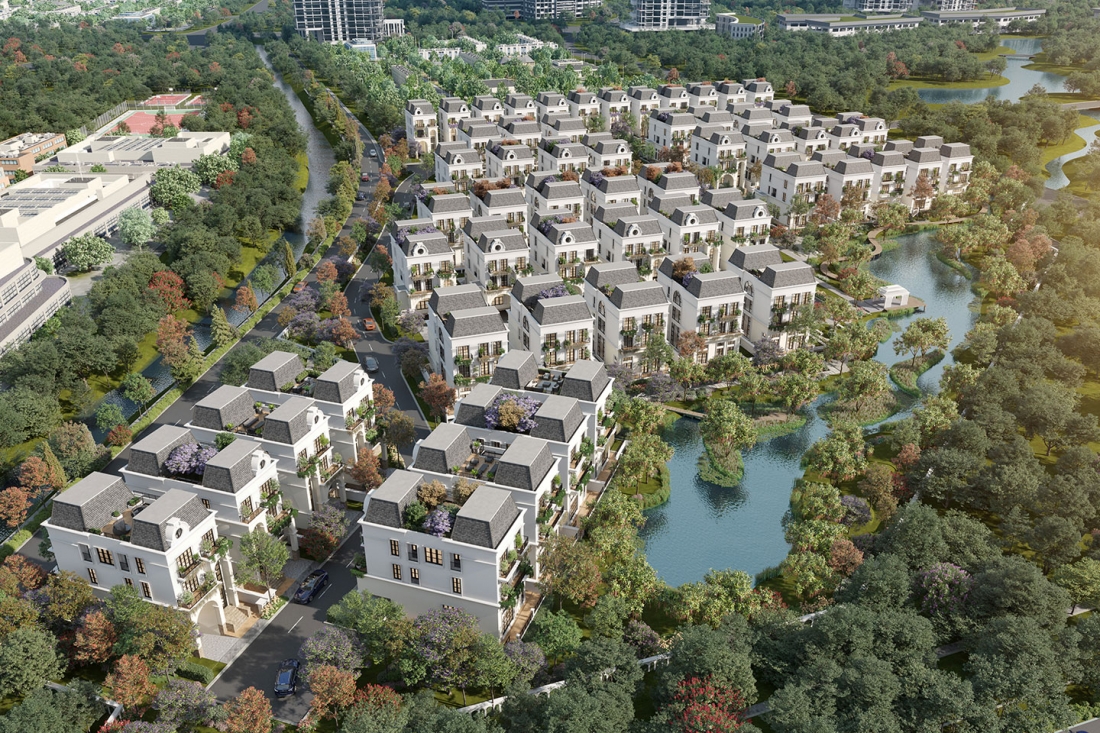 Le Jardin Garden Villas - ParkCity Hanoi