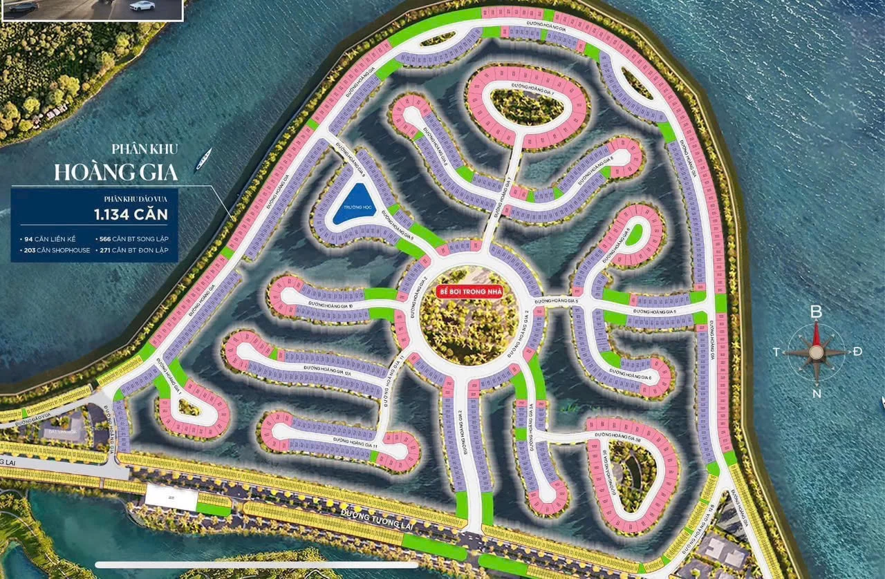 Phân khu Hoàng Gia - Vinhomes Royal Island