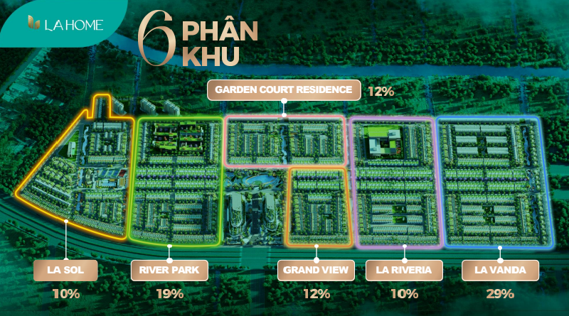 Phân khu La Sol – LA Home Long An