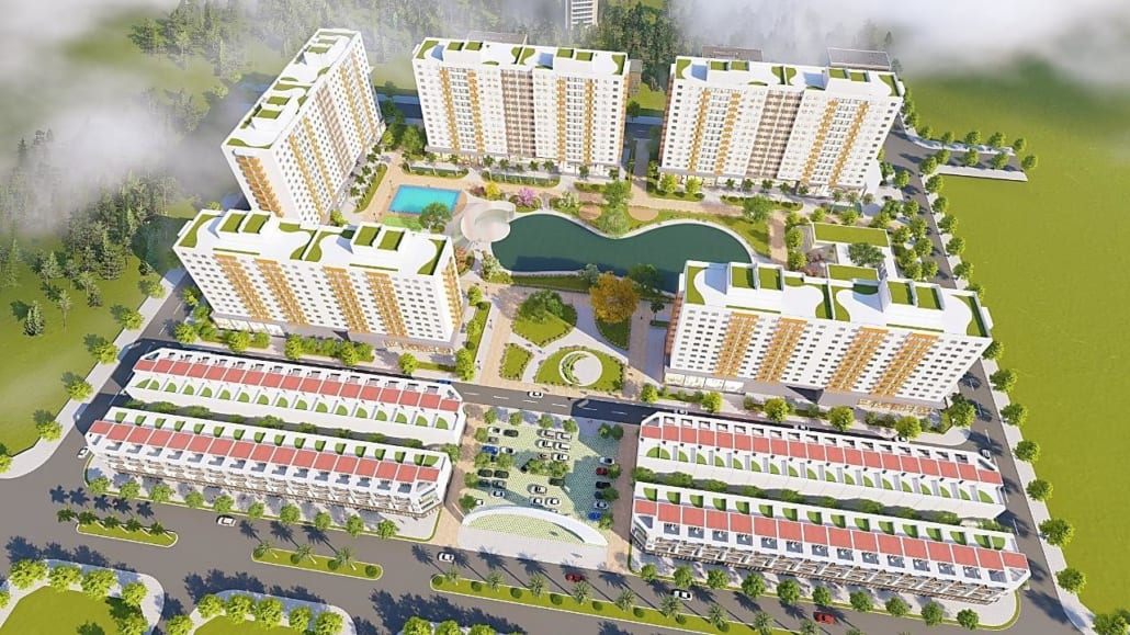 Tổ hợp chung cư và nhà ở xã hội EcoHome Nhơn Bình