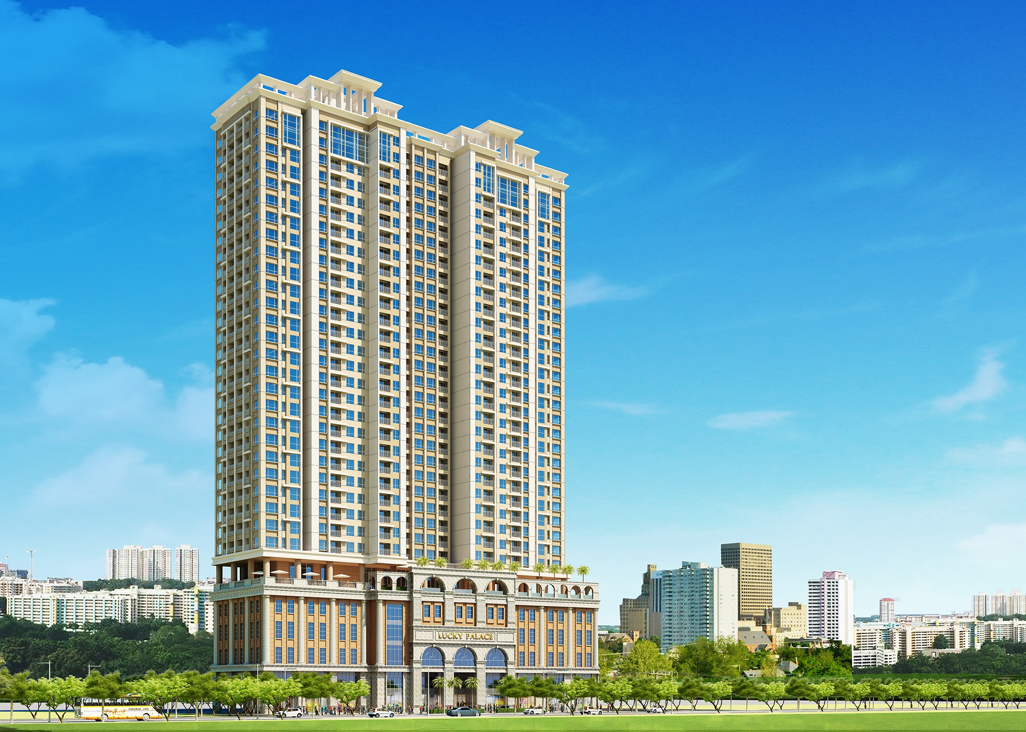 Trung tâm thương mại và Chung cư Soái Kình Lâm
